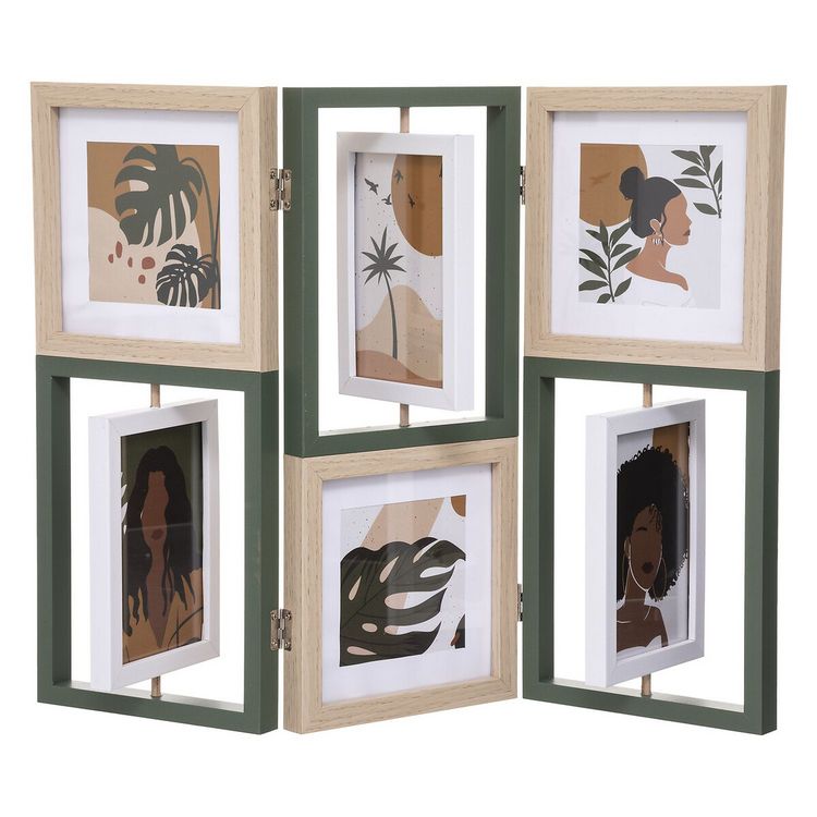 ATMOSPHERA Pêle-Mêle Joel pliable à 6 photos en MDF et verre - Beige et Noir Vente flash ❤️ ATMOSPHERA Pêle-Mêle Joel Pliable à 6 Photos En MDF Et Verre - Beige Et Noir ???? -ATMOSPHERA Shop unnamed file 101