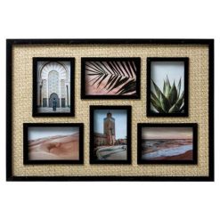 Meilleure affaire ???? Pêle-Mêle 6 Photos Cannage Alia 58cm Naturel ????