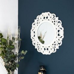 Tout neuf ???? Paris Prix Miroir Mural En Bois Sculpté Charme 60cm Blanc ???? 7 Tout neuf ???? Paris Prix Miroir Mural En Bois Sculpté Charme 60cm Blanc ???? -ATMOSPHERA Shop unnamed file 1031