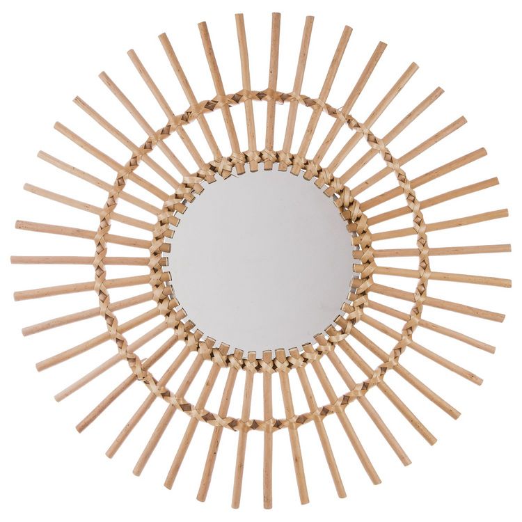Remise ???? ATMOSPHERA Miroir Mural Rotin Scandi Universalis - Diam. 58 Cm ???? 3 Remise ???? ATMOSPHERA Miroir Mural Rotin Scandi Universalis - Diam. 58 Cm ????