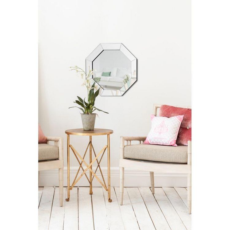 Bon marché ???? Paris Prix Miroir Mural Design Kronos 60cm Argent ???? 4 Bon marché ???? Paris Prix Miroir Mural Design Kronos 60cm Argent ???? – Image 2