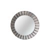 Top 10 ???? HEART OF THE HOME Miroir Rond En Métal Design Flora - Diam. 80 Cm - Gris/Taupe ???? -ATMOSPHERA Shop unnamed file 1047
