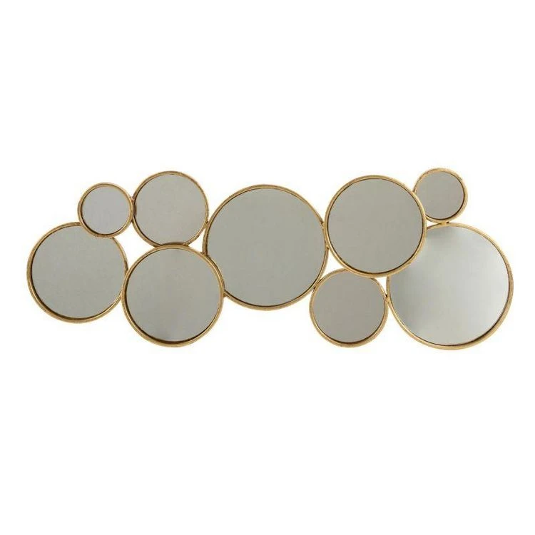 Nouveau 🛒 Paris Prix Miroir Mural Design 9 Ronds 84cm Or ❤️ 3 Nouveau 🛒 Paris Prix Miroir Mural Design 9 Ronds 84cm Or ❤️