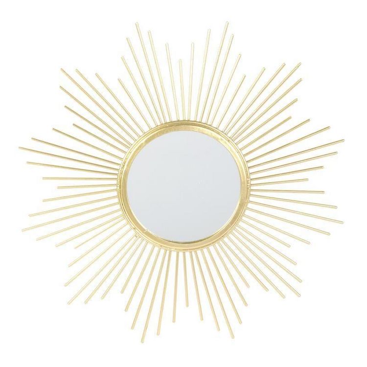 Offres ???? Paris Prix Miroir Mural Design Soleil 32cm Or ???? 3 Offres ???? Paris Prix Miroir Mural Design Soleil 32cm Or ????