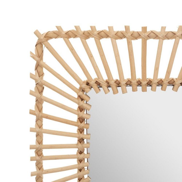 Meilleure vente ???? ATMOSPHERA Miroir Rotin Carré 40x40 ???? 4 Meilleure vente ???? ATMOSPHERA Miroir Rotin Carré 40x40 ???? – Image 2