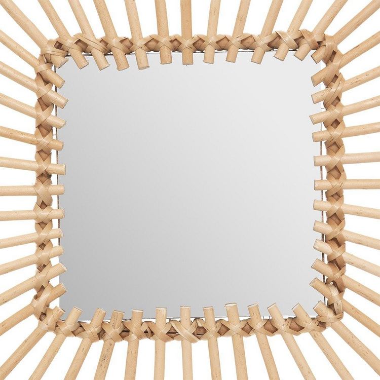 Meilleure vente ???? ATMOSPHERA Miroir Rotin Carré 40x40 ???? 5 Meilleure vente ???? ATMOSPHERA Miroir Rotin Carré 40x40 ???? – Image 3