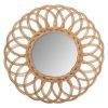 Grosses soldes ???? Miroir Mural En Osier Fleuri 50cm Naturel ???? -ATMOSPHERA Shop unnamed file 1067