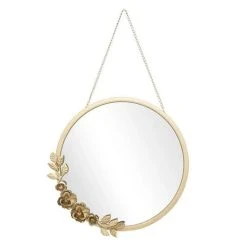 Grosses soldes 🤩 Miroir Mural Déco Midnight Garden 47cm Or ✔️