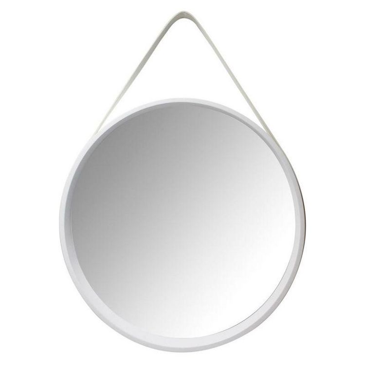 Meilleure affaire ???? Paris Prix Miroir Mural Rond Ultima 49cm Blanc ???? 3 Meilleure affaire ???? Paris Prix Miroir Mural Rond Ultima 49cm Blanc ????
