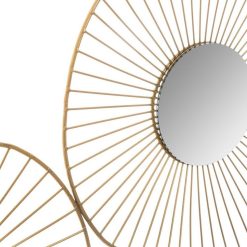 Alternative view of Offres ⌛ ATMOSPHERA Décoration Murale Métal 5 Miroirs Or ✨