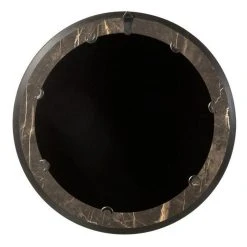 Offres 😀 Paris Prix Miroir Mural Imprimé Marbre Sueve 60cm Marron 😉 -ATMOSPHERA Shop unnamed file 1107