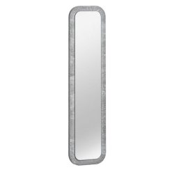 Offres ???? Paris Prix Miroir Rectangulaire Design Wally 80cm Argent ????