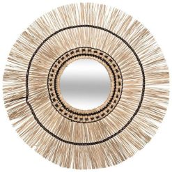 Grosses soldes ???? Miroir Mural Design Laya 60cm Naturel ❤️