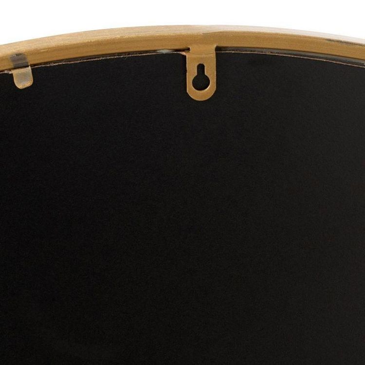 Remise ✨ Paris Prix Miroir Mural En Métal Design Mona 30cm Or ✨ 5 Remise ✨ Paris Prix Miroir Mural En Métal Design Mona 30cm Or ✨ – Image 3