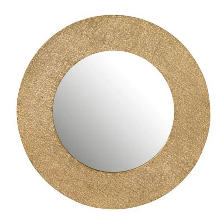 De gros 👍 Paris Prix Miroir Mural Design Effet Jute 90cm Or 🤩 3 De gros 👍 Paris Prix Miroir Mural Design Effet Jute 90cm Or 🤩