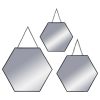 Sortie ???? ATMOSPHERA Ensemble De 3 Miroirs Hexa Chaîne Noir ???? 1 Sortie ???? ATMOSPHERA Ensemble De 3 Miroirs Hexa Chaîne Noir ???? -ATMOSPHERA Shop unnamed file 1153
