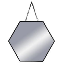 Alternative view of Sortie ???? ATMOSPHERA Ensemble De 3 Miroirs Hexa Chaîne Noir ????