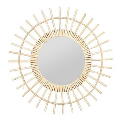 Top 10 ???? No Name Miroir Rond Bambou Soleil D54 ✨