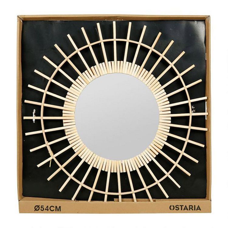 Top 10 ???? No Name Miroir Rond Bambou Soleil D54 ✨ 5 Top 10 ???? No Name Miroir Rond Bambou Soleil D54 ✨ – Image 3