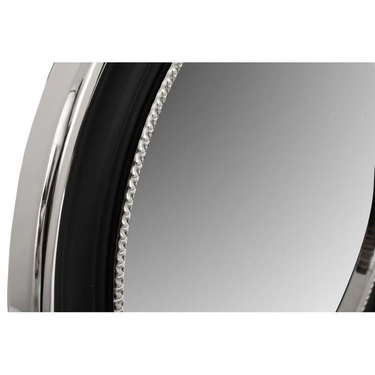 Offres 😍 Paris Prix Miroir Mural Design Eleganca 58cm Argent & Noir 🤩 4 Offres 😍 Paris Prix Miroir Mural Design Eleganca 58cm Argent & Noir 🤩 – Image 2