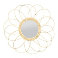 Promo 🌟 No Name Miroir Marguerite Rotin D38.5 🎉 -ATMOSPHERA Shop unnamed file 1209