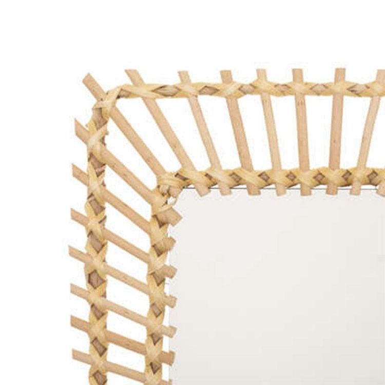 Tout neuf ???? Miroir Mural En Rotin Rectangle 58cm Beige ???? 4 Tout neuf ???? Miroir Mural En Rotin Rectangle 58cm Beige ???? â Image 2