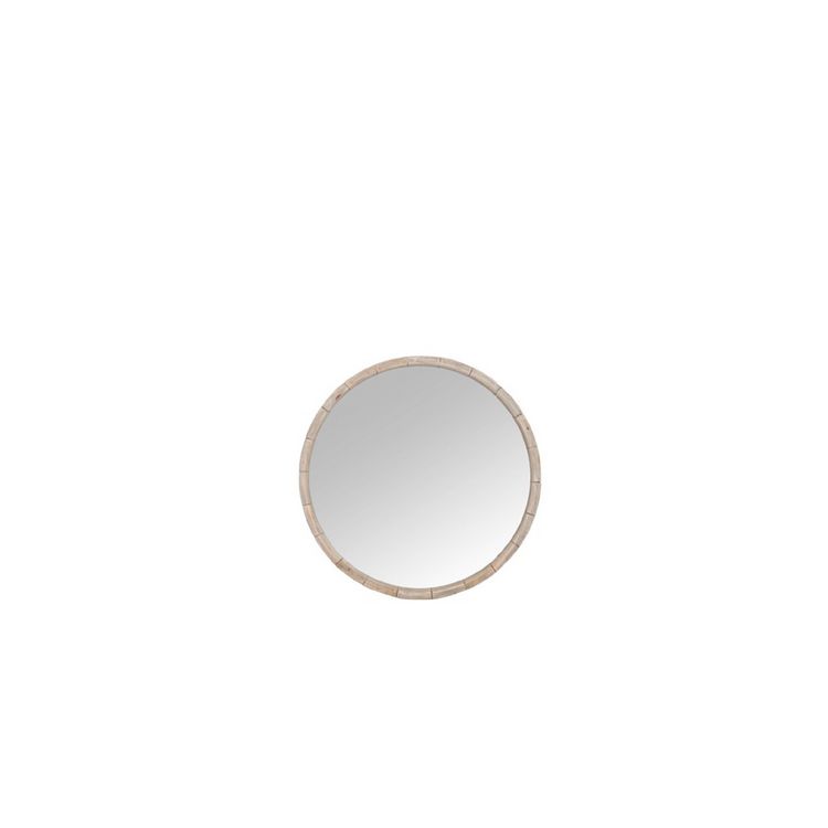 Nouveau ???? HELLIN Miroir Bois Naturel Rond D80 - CAPET ???? 3 Nouveau ???? HELLIN Miroir Bois Naturel Rond D80 - CAPET ????