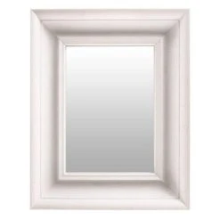 Budget 😍 Paris Prix Miroir Mural Déco Scott 45cm Blanc 🌟