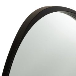 Alternative view of Remise ???? Paris Prix Miroir Mural En Verre Design Giles 77cm Noir ????