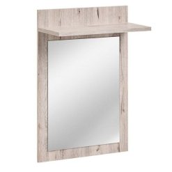 Meilleur prix ✔️ Paris Prix Miroir Étagère En Bois Gustavo 90cm Naturel ????