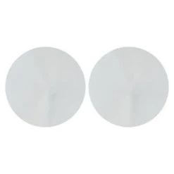 Sortie 🥰 Lot De 2 Miroirs Adhésifs Rond 40x40cm Argent 🎉