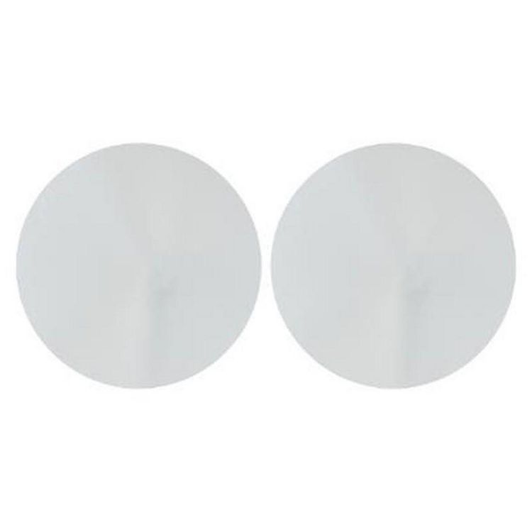Sortie ???? Lot De 2 Miroirs Adhésifs Rond 40x40cm Argent ???? 3 Sortie ???? Lot De 2 Miroirs Adhésifs Rond 40x40cm Argent ????