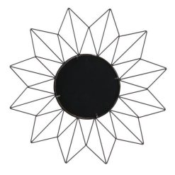 Alternative view of Nouveau ???? Paris Prix Miroir Mural Design Soleil 50cm Noir ????