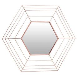 Tout neuf ???? Paris Prix Miroir Mural Déco Roméo 79cm Cuivre ????