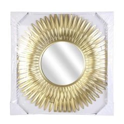 Coupon ⌛ Paris Prix Miroir Mural Design Plumes 53cm Or ⌛ -ATMOSPHERA Shop unnamed file 1320