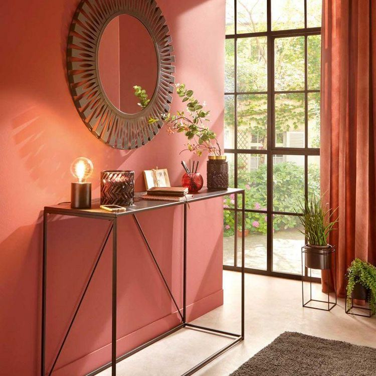 Miroir Mural en Métal Nola 89cm Gris Bon marché ???? Miroir Mural En Métal Nola 89cm Gris ???? -ATMOSPHERA Shop unnamed file 1325