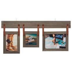 Budget ???? Pêle-Mêle 3 Photos En Bois Travel 57cm Naturel ????