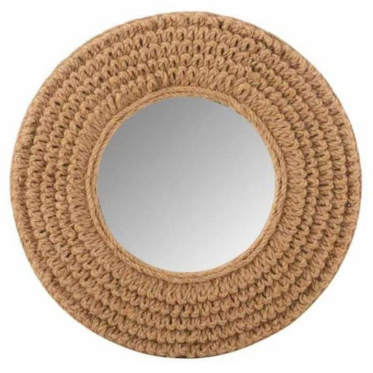 Vente flash ⌛ Paris Prix Miroir Mural Rond Tissé Jute 71cm Naturel 👍 3 Vente flash ⌛ Paris Prix Miroir Mural Rond Tissé Jute 71cm Naturel 👍