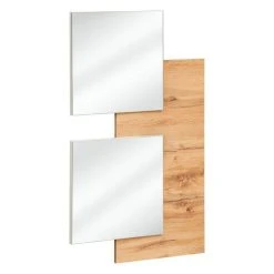 Grosses soldes 🛒 Paris Prix Panneau Mural & 2 Miroirs Easy 100cm Naturel ⌛