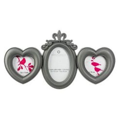 Meilleur prix ⌛ Pêle-Mêle 3 Photos Romance Gris ????