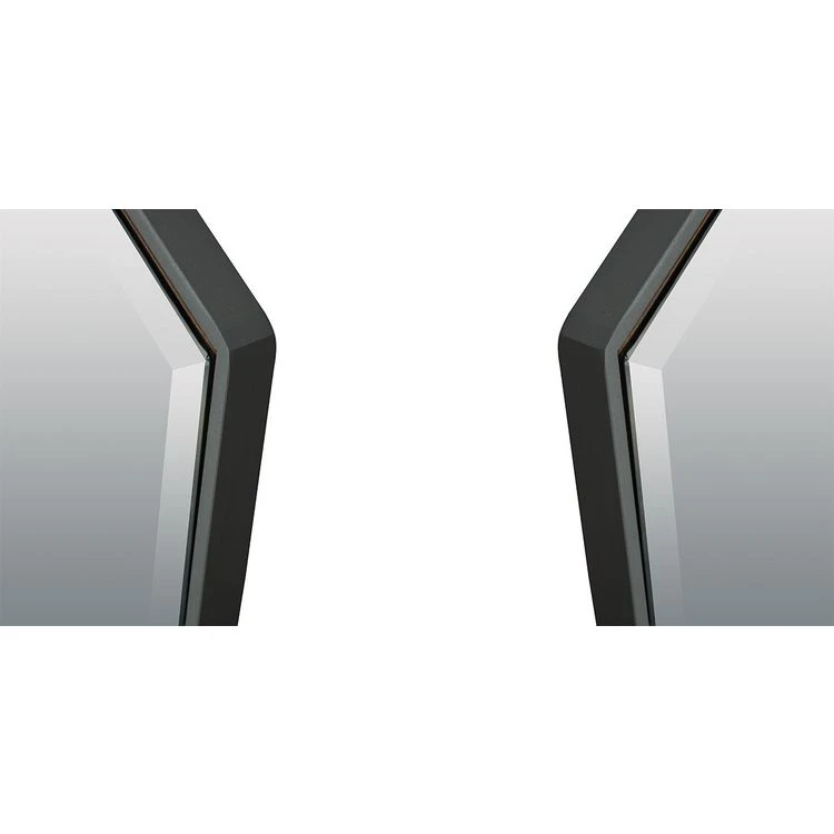 Bon marché 🎉 Miroir Géométrique Laqué NOOR - Gris 🔥 5 Bon marché 🎉 Miroir Géométrique Laqué NOOR - Gris 🔥 – Image 3