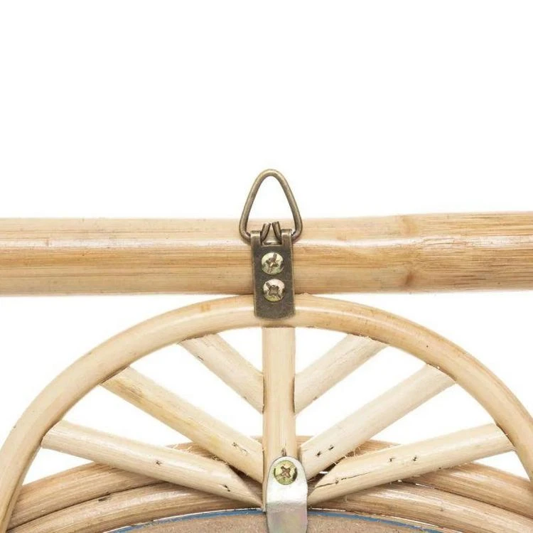 Offres 🔔 Miroir Mural En Rotin Design Aoni 52cm Beige 💯 5 Offres 🔔 Miroir Mural En Rotin Design Aoni 52cm Beige 💯 – Image 3