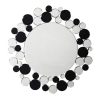 Tout neuf ???? Paris Prix Miroir Mural Design Bubble 80cm Argent & Noir ???? -ATMOSPHERA Shop unnamed file 1413