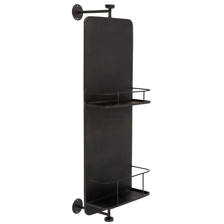 Top 10 ⌛ Paris Prix Miroir Mural & Étagère Verre & Métal 78cm Noir ❤️ 4 Top 10 ⌛ Paris Prix Miroir Mural & Étagère Verre & Métal 78cm Noir ❤️ – Image 2