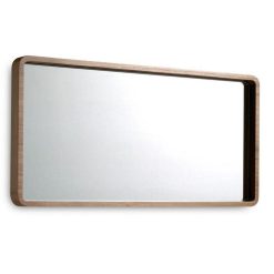 De gros ✔️ Paris Prix Miroir Mural Design Benito 100cm Naturel ✨