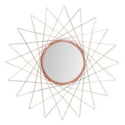 Acheter 😉 Paris Prix Miroir Mural Déco Soprano 79cm Cuivre 😉