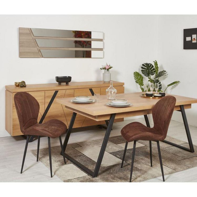 Promo ???? Paris Prix Miroir Mural Design Lineth 170cm Chêne ✨ 4 Promo ???? Paris Prix Miroir Mural Design Lineth 170cm Chêne ✨ – Image 2