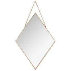 Les meilleures critiques de ✔️ Lot De 3 Miroirs à Chaîne Losange 38cm Or ✨ -ATMOSPHERA Shop unnamed file 1486
