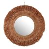 Meilleur prix ???? Paris Prix Miroir Mural Déco En Raphia Saffron 65cm Marron ✔️ -ATMOSPHERA Shop unnamed file 1490