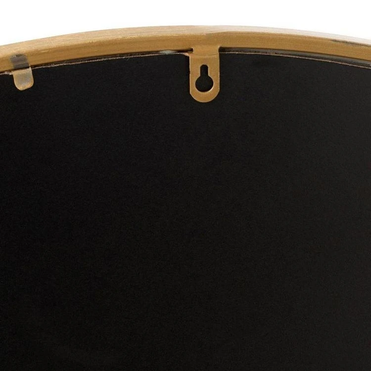 Sortie 🔥 Paris Prix Miroir Mural En Métal Design Mona 80cm Or 👏 5 Sortie 🔥 Paris Prix Miroir Mural En Métal Design Mona 80cm Or 👏 – Image 3